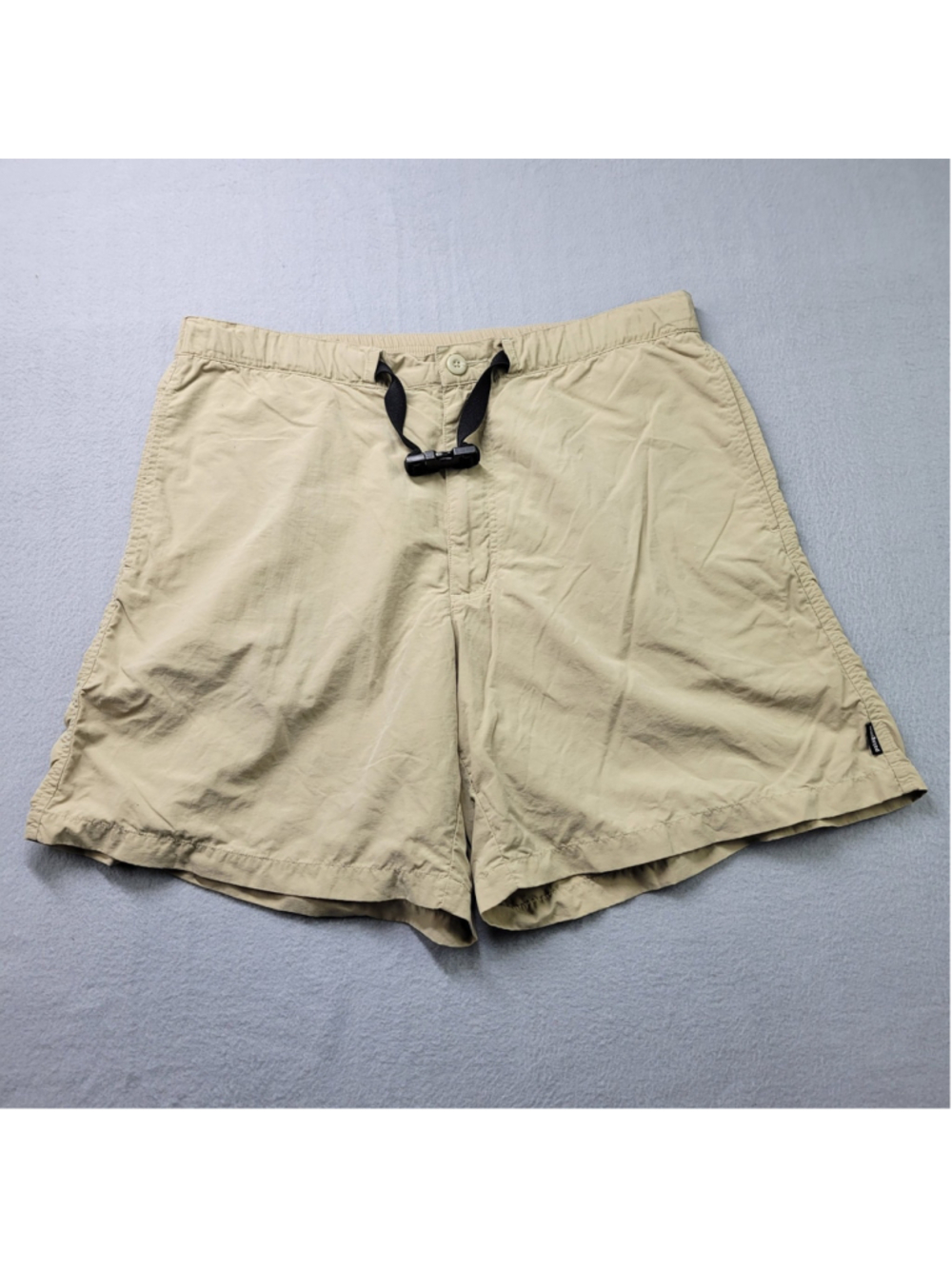 Patagonia River Shorts Size XL Brown Khaki Nylon Belted 36
